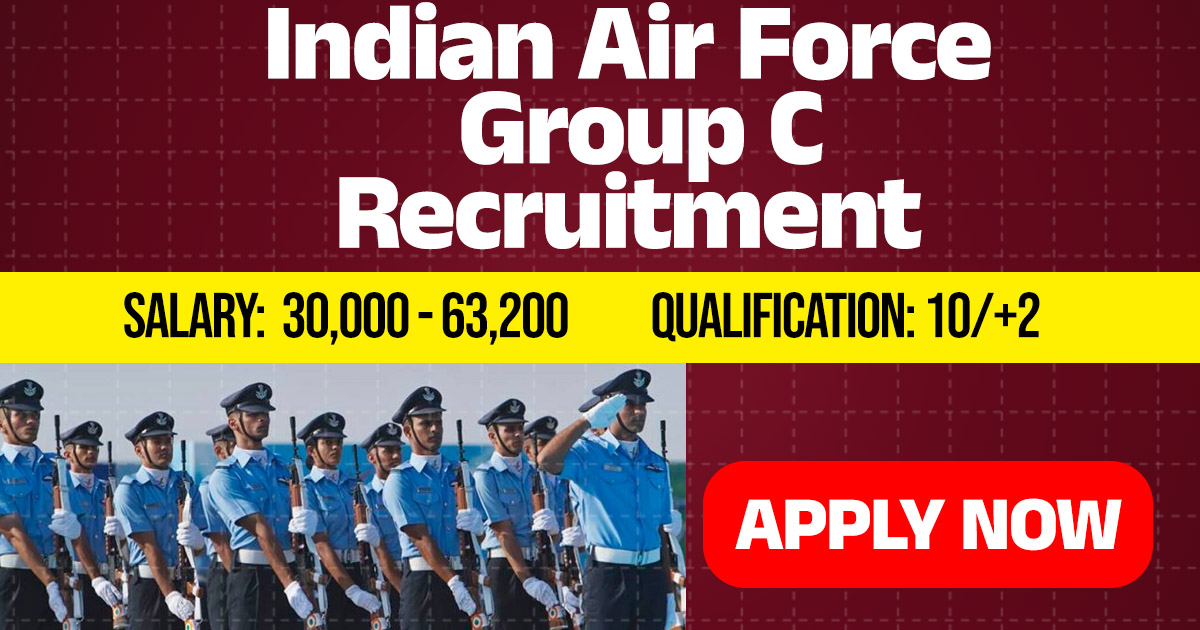 IAF group c 2025 recruitment