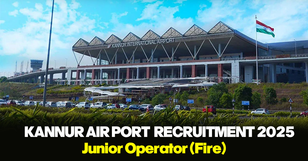 Kannur Airport jobs 2025
