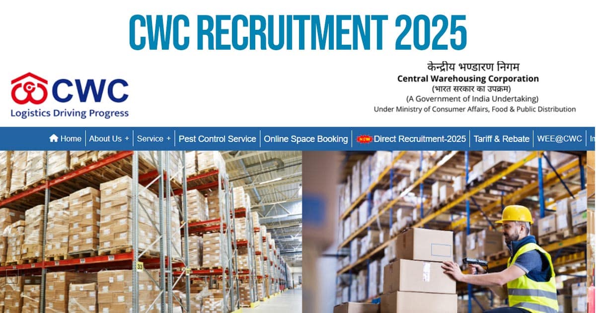 CWC Recruitment 2025