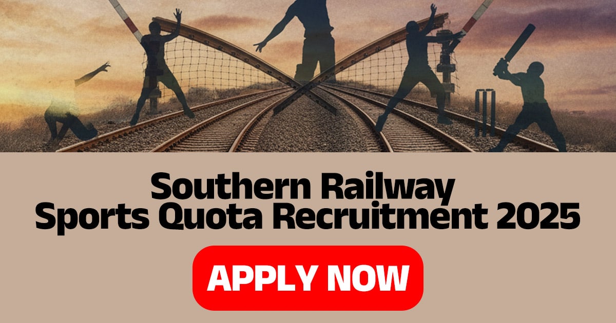 Southern Railway Sports Quota Recruitment