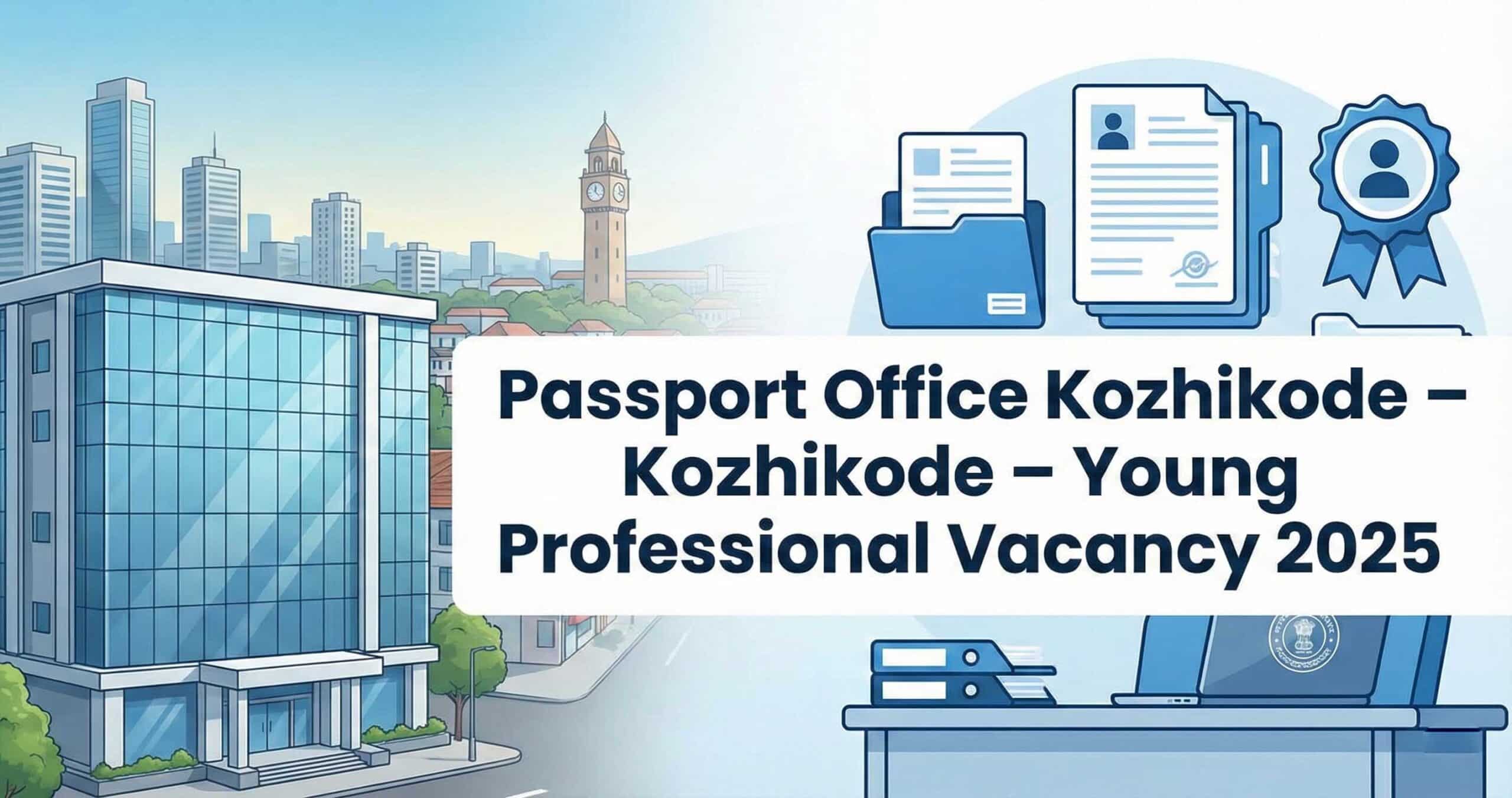 Passport Office Calicut Job Vacancy 2025