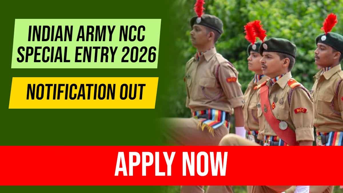 Indian Army NCC Special Entry 2026