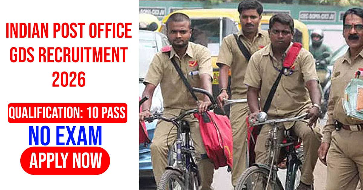 Indian Post Office GDS Recruitment 2026