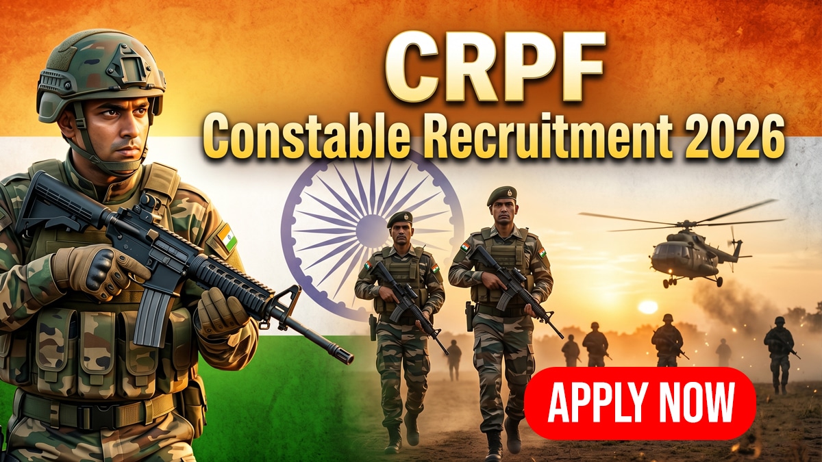 CRPF Constable Recruitment 2026
