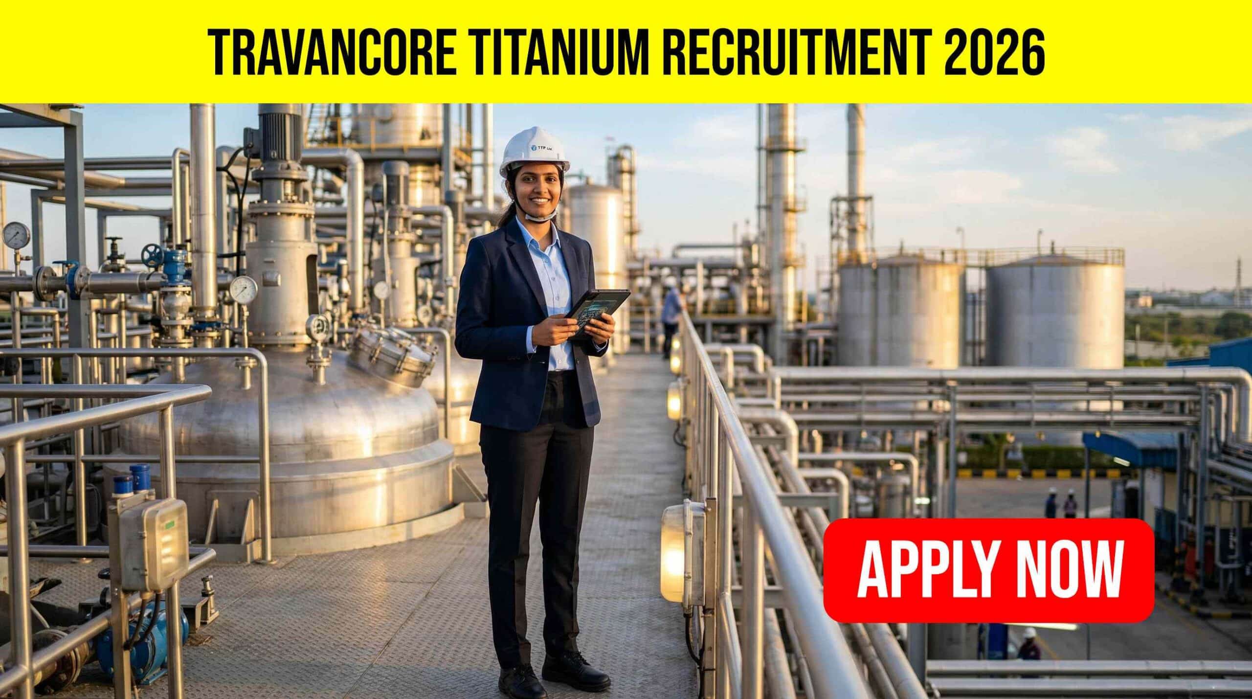 Travancore Titanium Recruitment 2026