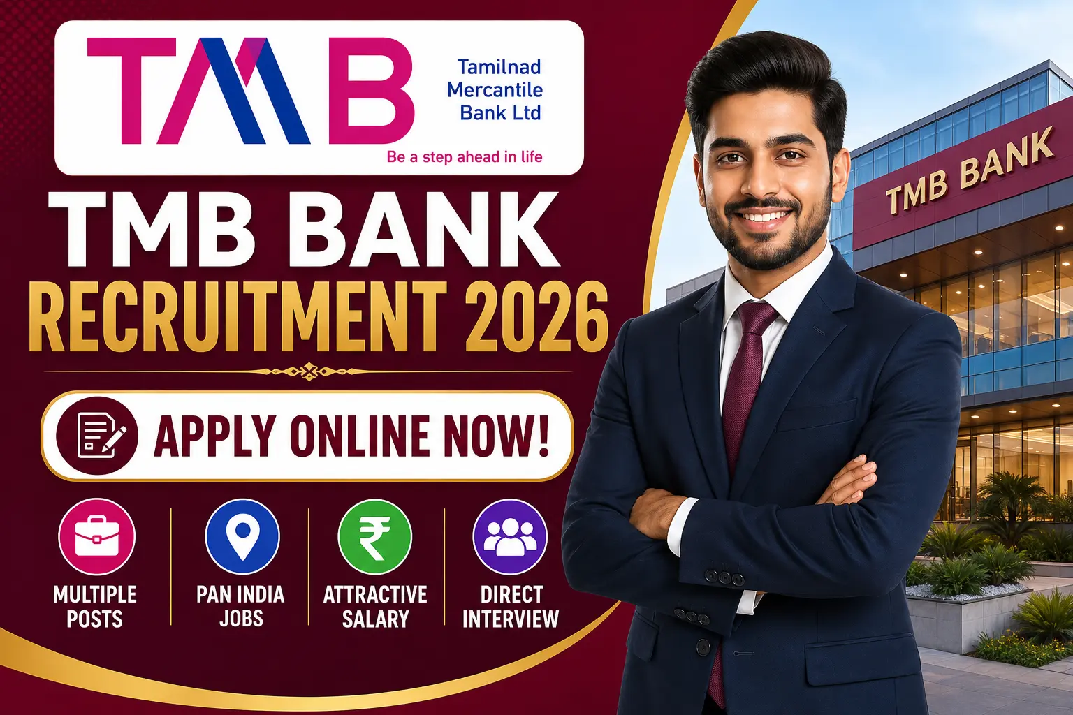TMB Bank Recruitment 2026 Recruitment Notification