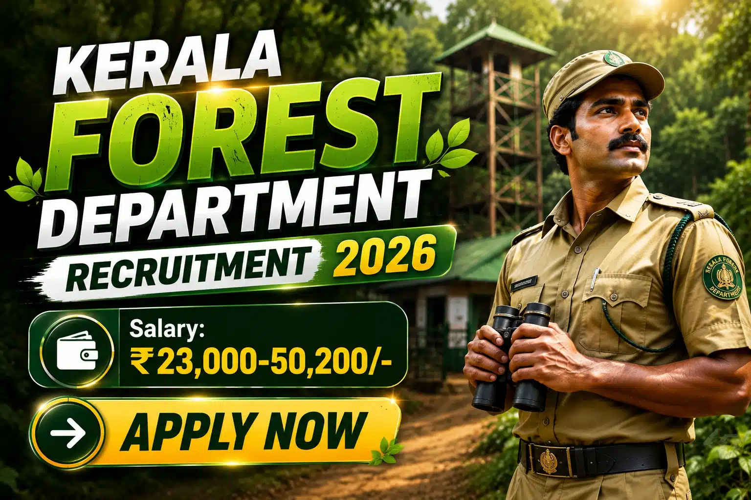 Kerala Forest Department Recruitment 2026