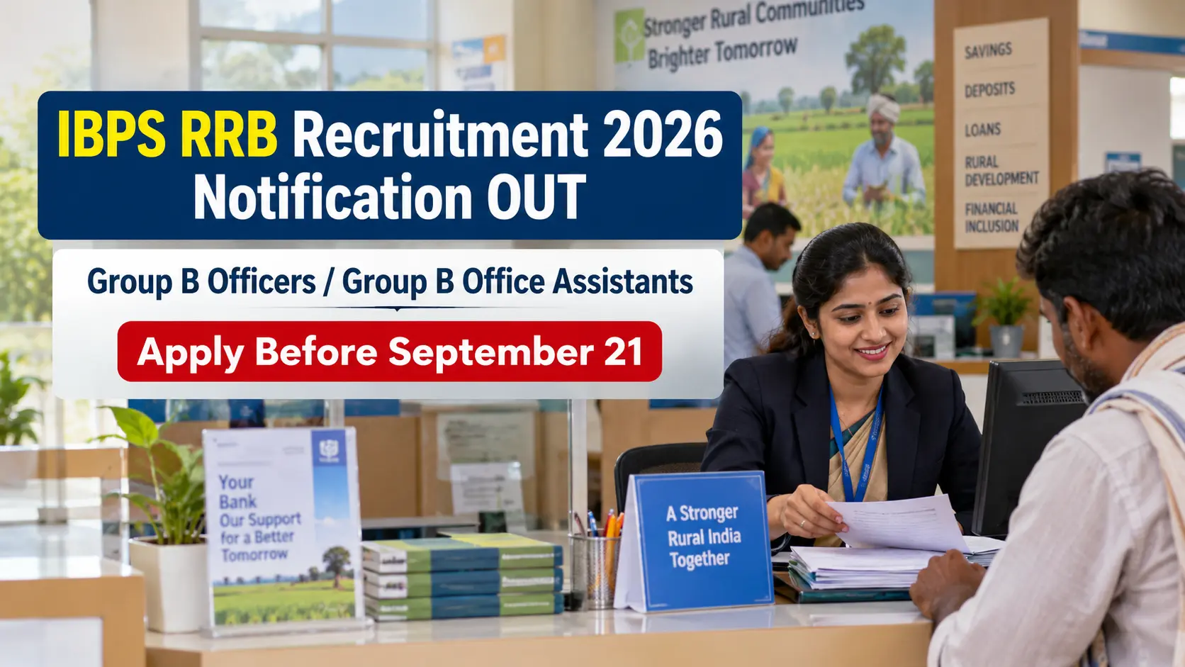 IBPS RRB Recruitment 2026 - 13,706 Vacancies